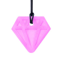 Ark Therapeutic - Chewable Necklace Diamond Standard Translucent Pink