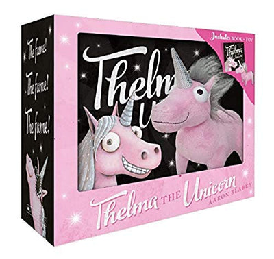 Book & Plush Toy Gift Set Thelma the Unicorn