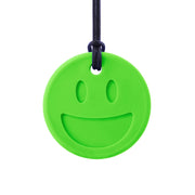 Ark Therapeutic - Chewable Necklace Smiley Face Chewmoji XT-Medium Lime Green