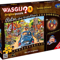 Holdson - Wasgij Puzzle 500XL piece Original #1 Sunday Drivers!