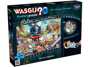 Holdson - Wasgij Puzzle 500XL piece Mystery #1 The Wasgij Express!