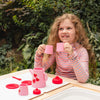Tiger Tribe - Silicone Tea Set Strawberry Patch