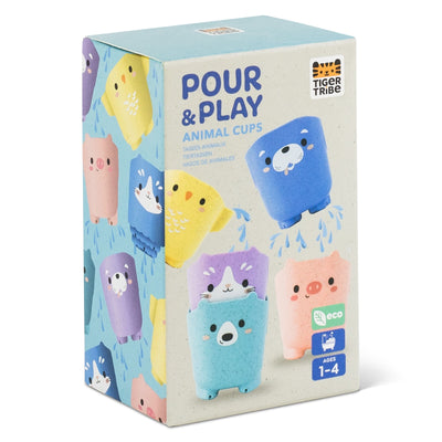 Tiger Tribe - Pour & Play Animal Cups