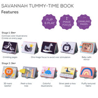 Taf Toys - Savannah Tummy-Time Book