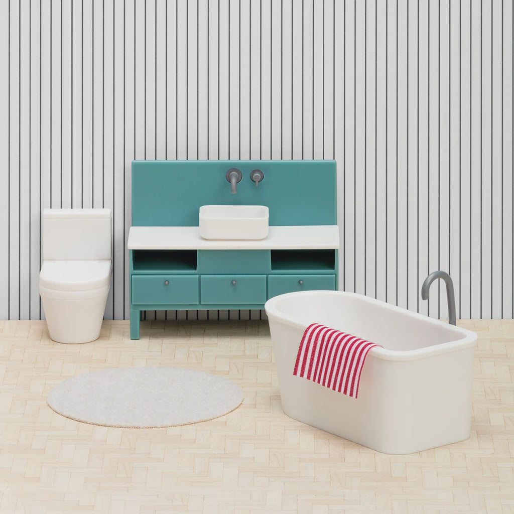 Lundby - Basic Bathroom Set