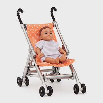 Lundby - Baby & Stroller