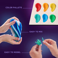 Okto Clay - Sensory Art Wood & Craft 3D Ocean Calm