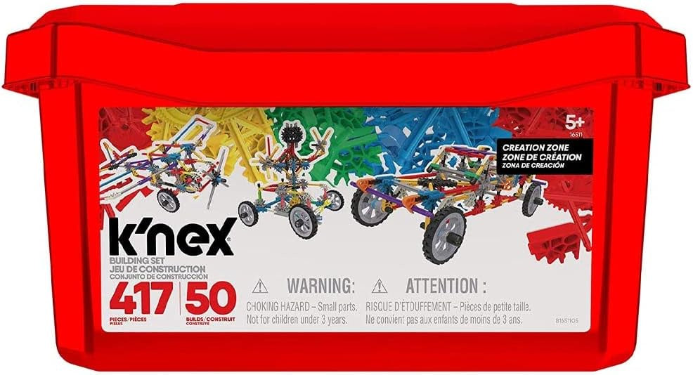 K'nex - Creation Zone Tub 50 Builds 417 piece