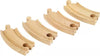 Brio - Short Curved Tracks 4 piece