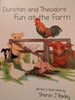 Dunstan and Theodore Fun at the Farm