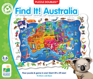 The Learning Journey - Puzzle Doubles! Find It! Australia