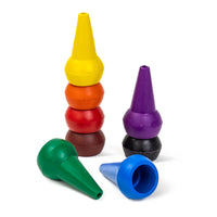 Tiger Tribe - Stackable Crayons 8 piece Retro Rainbow