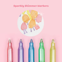 Tiger Tribe - Shimmer Markers 6 piece