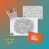 Little Change Creators - Re-Fun-Able Pocket Reusable Colouring Set Celebrate!