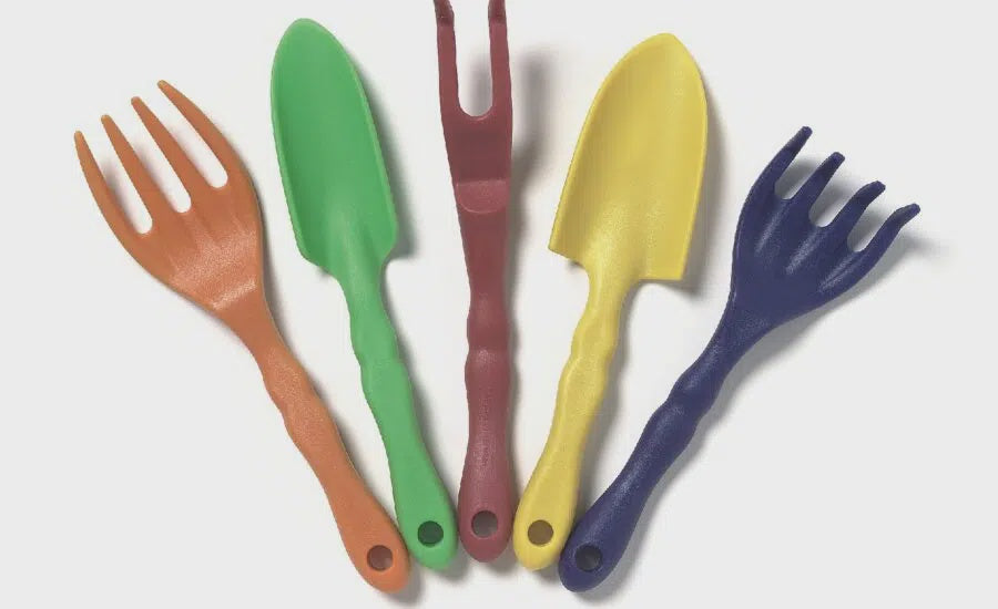 Garden Trend - Kids Plastic Garden Tools Set 5 piece