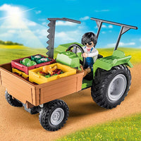 Playmobil - Harvester Tractor with Trailer
