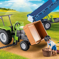 Playmobil - Harvester Tractor with Trailer