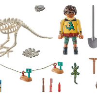 Playmobil - Archaeological Dig with Dinosaur Skeleton