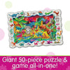 The Learning Journey - Puzzle Doubles! Find It! Dino