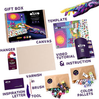 Okto Clay - Sensory Art 3D Creative Painting with Clay Barcelona Park Guell