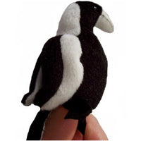 Science & Nature - Animals of Australia Finger Puppet Magpie