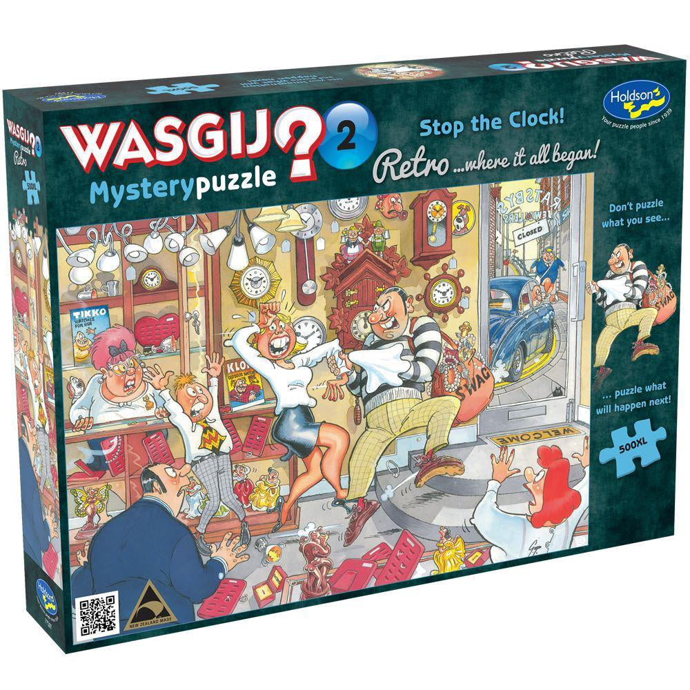 Holdson - Wasgij Puzzle 500XL piece Mystery #2 Stop the Clock!