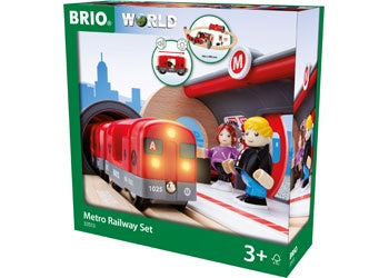 BRIO - Metro Railway Set 20 piece