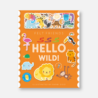 Really Decent Books - Felt Friends Hello Wild!