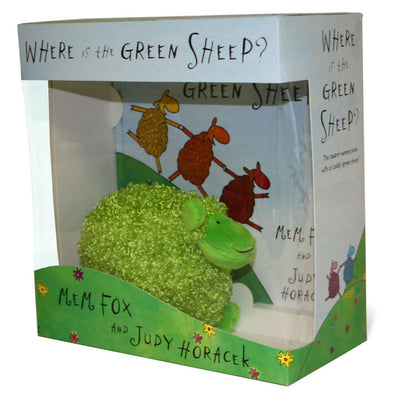 Book & Plush Toy Gift Set Where is the Green Sheep?