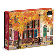 Galison - Puzzle 1000 piece Autumn in the Neighborhood