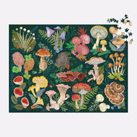 Galison - Puzzle 1000 piece World of Mushrooms