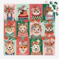 Galison - Puzzle 500 piece Furry & Bright