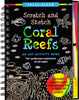 Peter Pauper - Scratch and Sketch Activity Book Coral Reefs