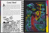 Peter Pauper - Scratch and Sketch Activity Book Coral Reefs