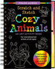 Peter Pauper - Scratch and Sketch Activity Book Cozy Animals