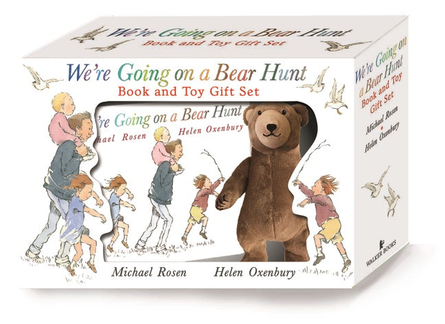 Book & Plush Toy Gift Set We're Going on a Bear Hunt