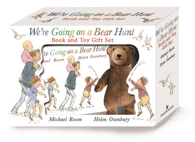 Book & Plush Toy Gift Set We're Going on a Bear Hunt