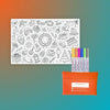 Little Change Creators - Re-Fun-Able Pocket Reusable Colouring Set Celebrate!