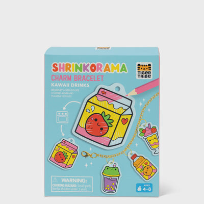 Tiger Tribe - Shrinkorama Charm Bracelet Kawaii Drinks