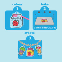 Tiger Tribe - Shrinkorama Charm Bracelet Kawaii Drinks