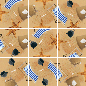 Fun Squared Games - Squzzle 3x3 Puzzle Game Assorted Styles