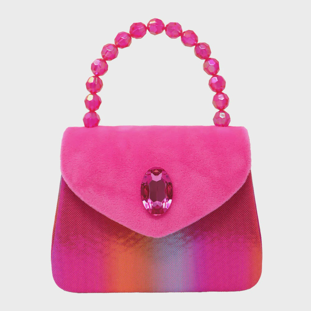 Pink Poppy - Handbag Pink Gemstone