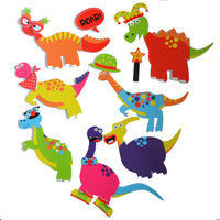 Buddy & Barney - Bath Stickers Weird And Wonderful Dinosaurs