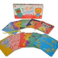 Buddy & Barney - Lacing Picture Cards