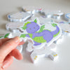 Buddy & Barney - Bath Time Stickers Colour Changing Magical Creatures