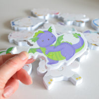 Buddy & Barney - Bath Time Stickers Colour Changing Magical Creatures