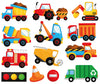 Buddy & Barney - Bath Time Stickers Colour Changing Mucky Trucks