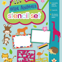 Buddy & Barney - Stencil Set Wild Animals