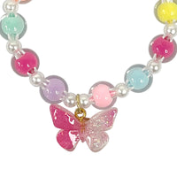 Pink Poppy - Bracelet Butterfly