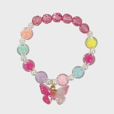 Pink Poppy - Bracelet Butterfly